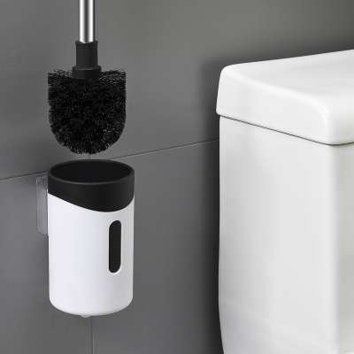 New fashion household toilet brush with bracket self-volatile PP brush head toilet brush