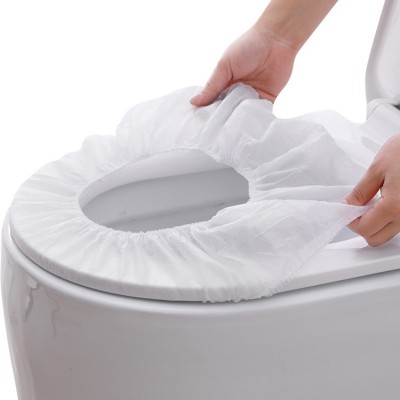 Portable travel disposable toilet paper cover hotel environmental protection toilet seat